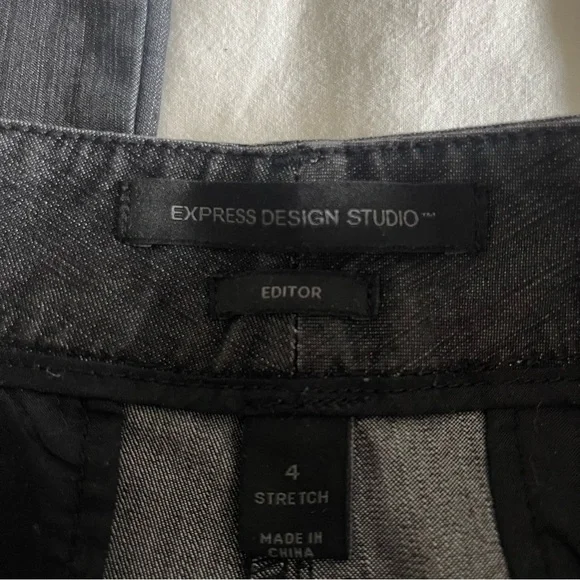 🖤BOGO 50% OFF🖤 Express Editor Y2K Flare Bootcut Low Rise Denim Trousers - Picture 3 of 4